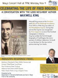 fred rogers event flyer