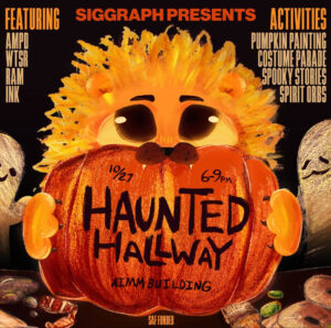 Haunted Hallway Event poster